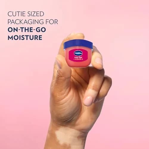 Vaseline Lip Therapy Rosy Lips Mini Lip Balm Tin - 0.25 oz Each thumbnail 4