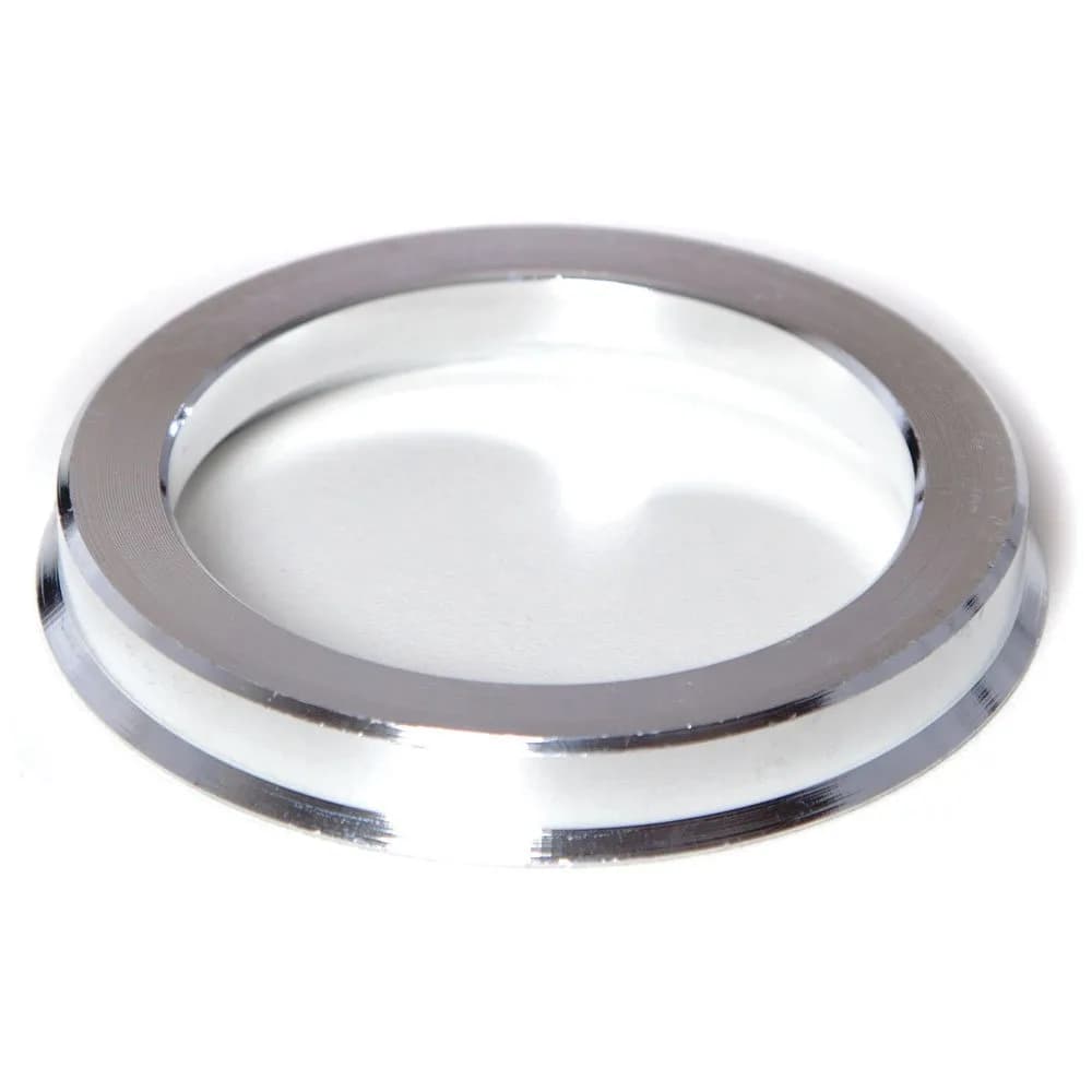 Circuit Performance Hub Centric Rings 73.1mm OD to 56.1mm ID Silver Aluminum | Vibration-Free Fit (70-120 chars) — Silver
