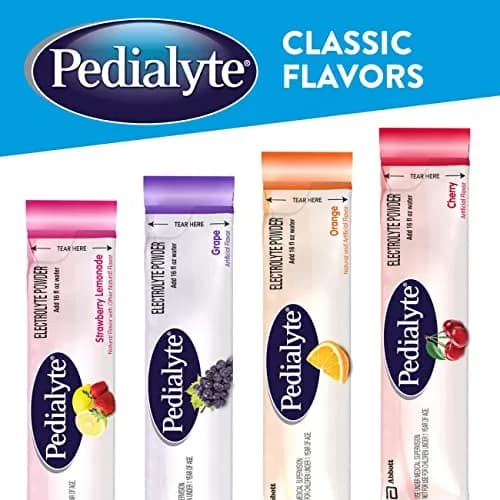 Pedialyte Electrolyte Powder Packets, 18ct | Fast Rehydration for Kids & Adults thumbnail 7