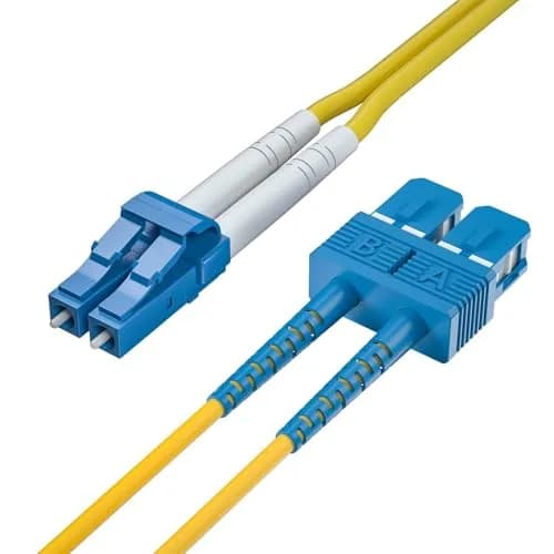 10Gtek Fiber Patch Cable - LC to SC OS2 1G/10G Singlemode Duplex 3m | High-Quality Cost-Effective Fiber Optic Cord thumbnail 5