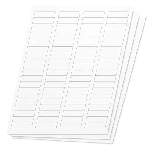 OfficeSmartLabels Blank Rectangular Address Labels 1.75 x 0.5 Inch (40000 Labels, 500 Sheets) | Bulk Pack for Laser & Inkjet Printers thumbnail 1