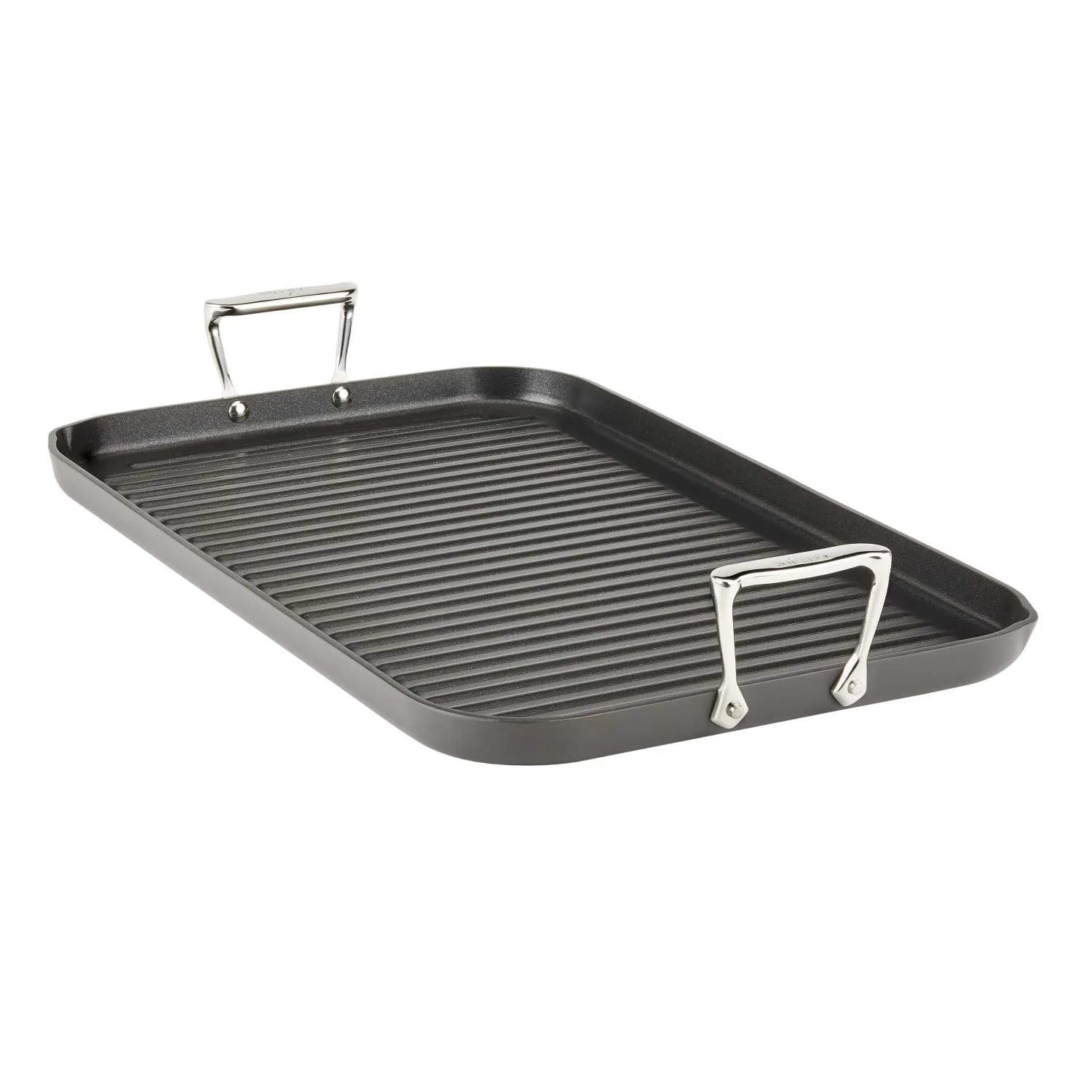 All-Clad HA1 Nonstick 13"x20" Double Burner Grill Pan | Professional Searing & Easy Cleaning