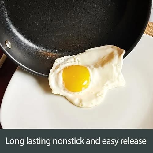 All-Clad HA1 Nonstick 13"x20" Double Burner Grill Pan | Professional Searing & Easy Cleaning thumbnail 3