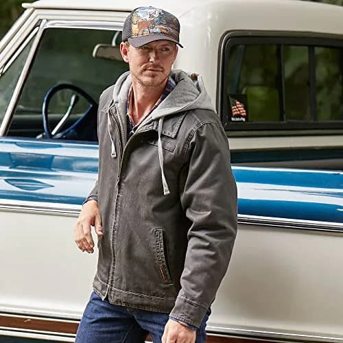 Legendary Whitetails Casual Coat Waxed Cotton Water Resistant Jacket | Rugged, Water-Resistant & Versatile thumbnail 2