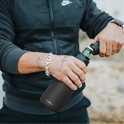 Asobu Frosty Beer Holder 2 Go Vacuum Insulated Stainless Steel Beer Can and Bottle Cooler with Built-in Opener, 12oz (355ml) | Keeps Drinks Cold for 12 Hours thumbnail 8