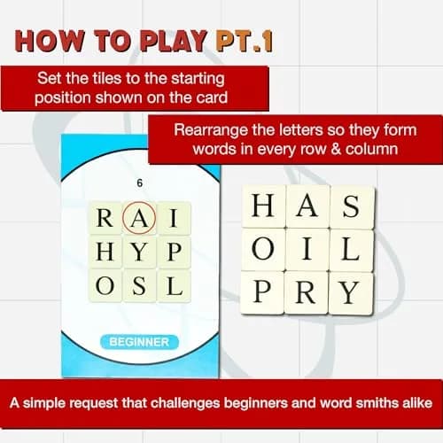 Continuum Games Word Q Jumbled Crossword Brainteaser | Educational Word Puzzle for All Ages thumbnail 4