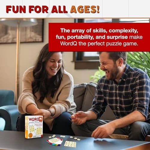 Continuum Games Word Q Jumbled Crossword Brainteaser | Educational Word Puzzle for All Ages thumbnail 2