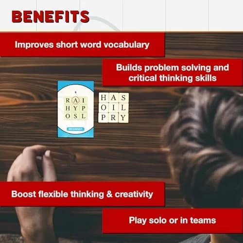 Continuum Games Word Q Jumbled Crossword Brainteaser | Educational Word Puzzle for All Ages thumbnail 3