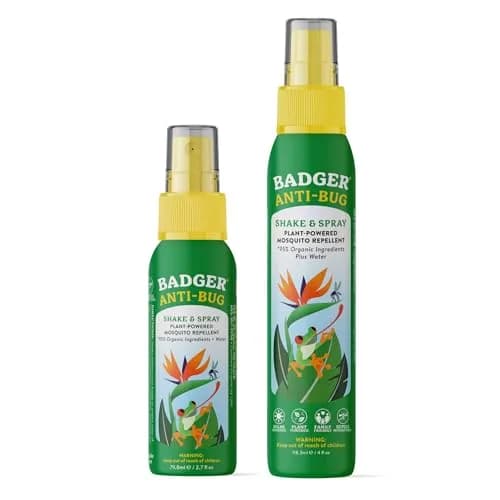 Badger Bug Spray, Family Friendly All Natural Mosquito Repellent 207ml (6.7 Fl Oz) | Repels Bugs for 3 Hours thumbnail 1