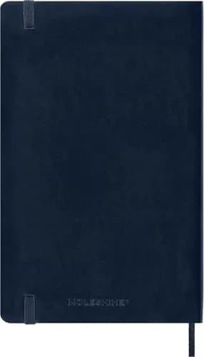 Moleskine Classic Notebook Large 5" x 8.25" Dotted Sapphire Blue | Durable Soft Cover for Creative Planning thumbnail 3