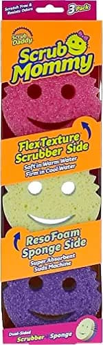 Scrub Daddy Scrub Mommy Sponges (3 Count) | Dual-Sided Cleaning for Kitchen & Bathrooms thumbnail 1