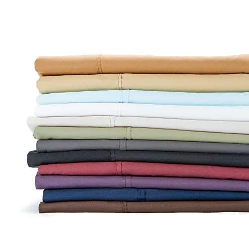 Linen Market California King Sheet Set 6 Piece Aqua | Breathable Cooling Microfiber with Deep Pockets & Wrinkle-Free Finish thumbnail 3