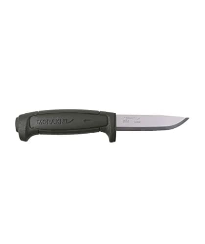 Morakniv Basic 511 Fixed-Blade Knife Military Green | 9.1 cm (3.6 Inch) High Carbon Steel Utility Knife thumbnail 1