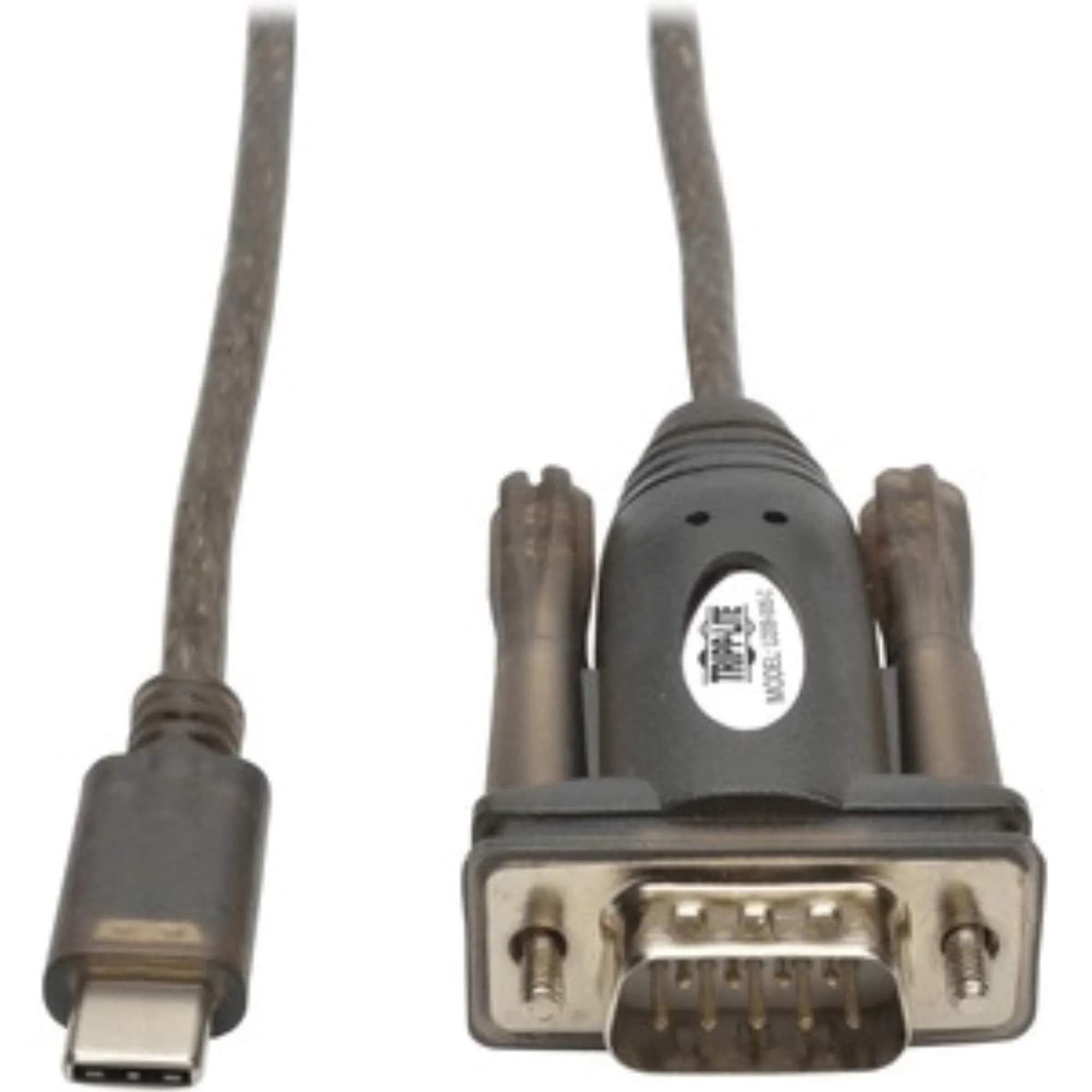 Tripp Lite 18in (45.72cm) USB to Null Modem Serial Adapter Cable FTDI w/COM Retention M/F — 5 feet