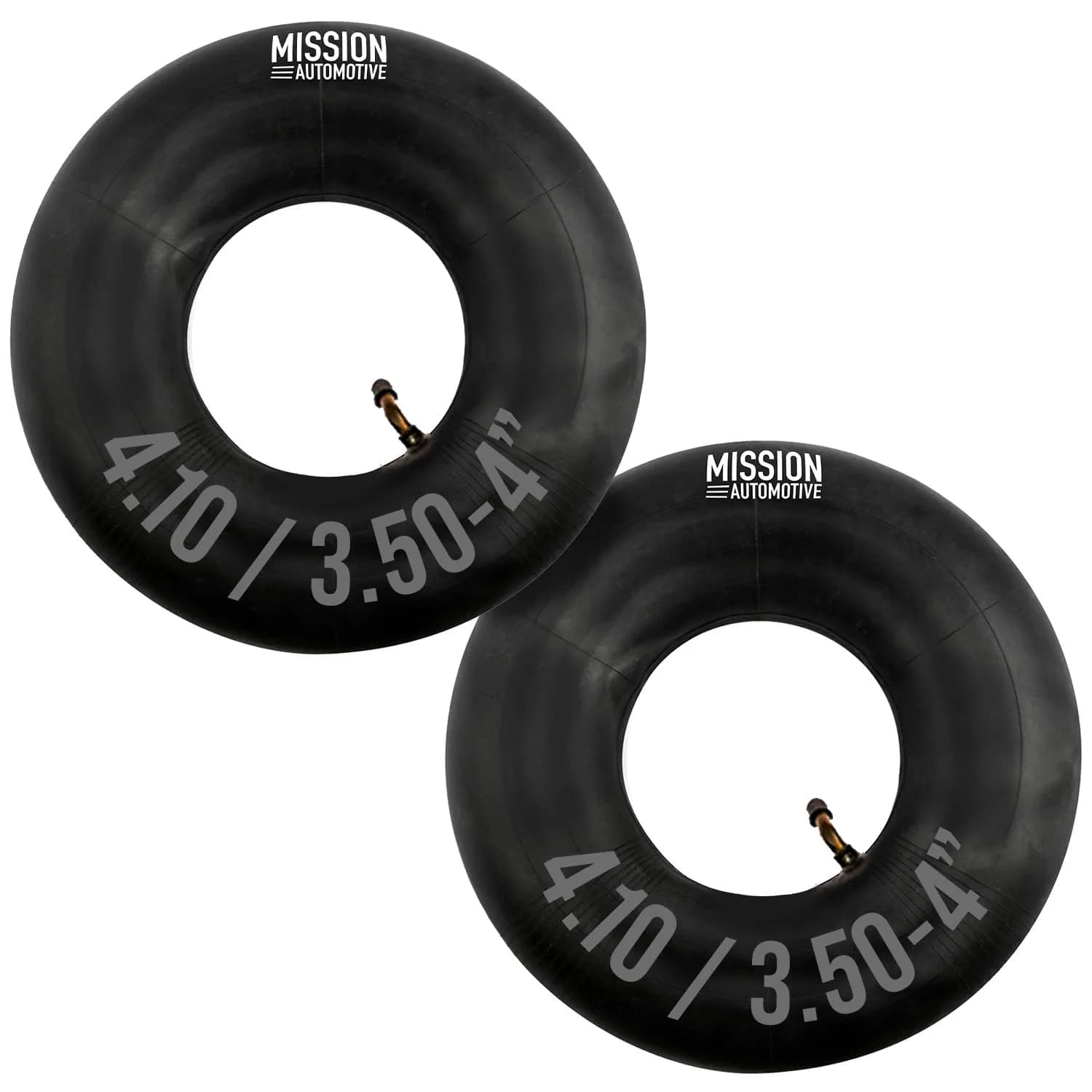 Mission Automotive Replacement Tire Inner Tube 10 Inch | Flat Repair for Lawn Mower & Garden Cart