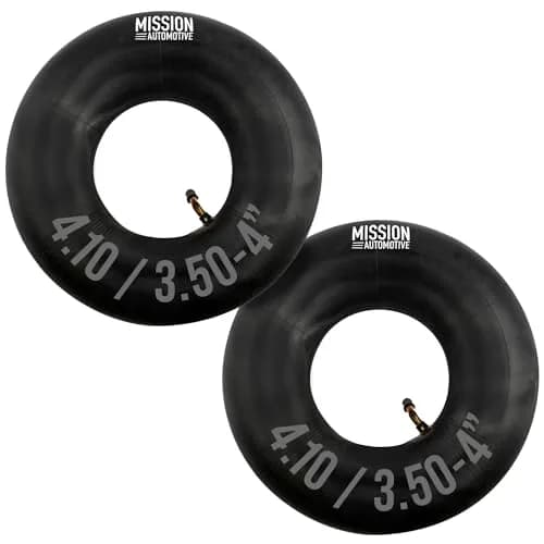 Mission Automotive Replacement Tire Inner Tube 10 Inch | Flat Repair for Lawn Mower & Garden Cart thumbnail 1