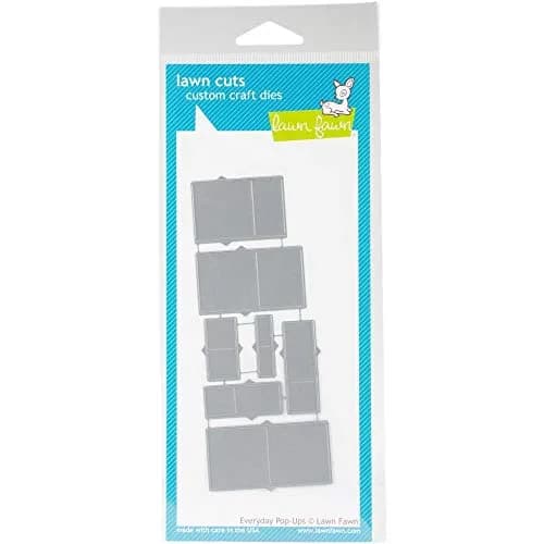 Lawn Fawn Craft Die - Everyday Pop-Ups | Metal Steel Scrapbooking Embellishment (0.05 lbs, Dies only) thumbnail 2