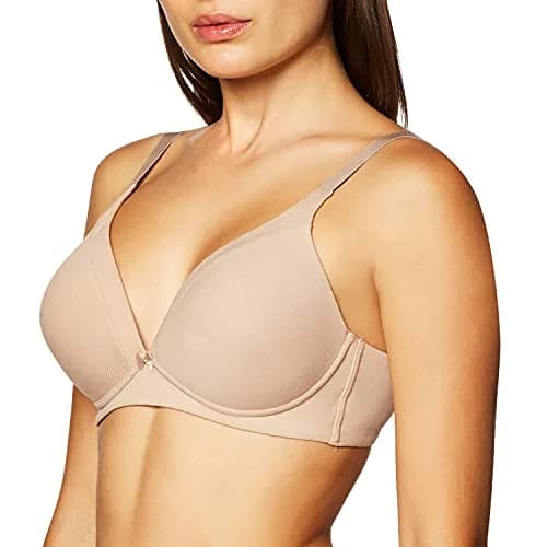 Warner's Invisible Bliss Cotton Comfort Wireless Lift T-Shirt Bra 34C | Light Support, Cotton, No-Show Design thumbnail 2
