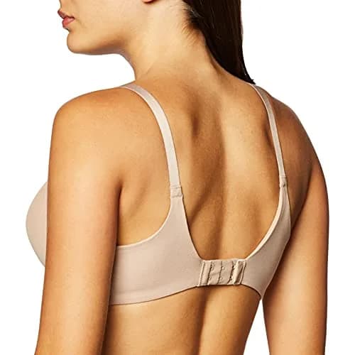Warner's Invisible Bliss Cotton Comfort Wireless Lift T-Shirt Bra 34C | Light Support, Cotton, No-Show Design thumbnail 3