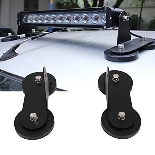 Lightronic Ultra Strong Magnetic Mount Base for LED Light Bars - 2 Pack | Side Mount for Trucks & SUVs thumbnail 7