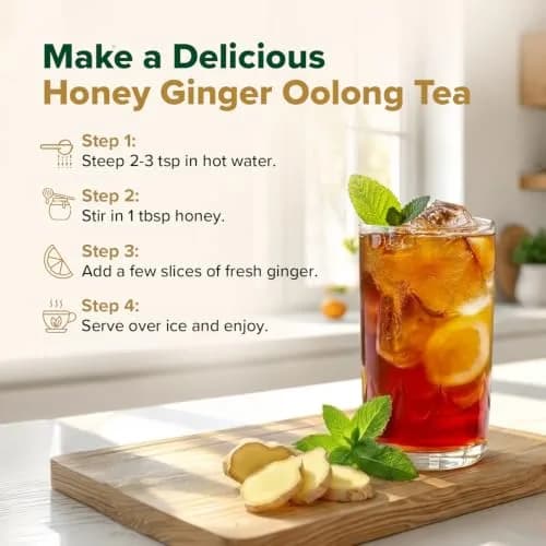VAHDAM High Mountain Oolong Tea Leaves 3.5oz | Premium Himalayan Loose Leaf Tea, High Caffeine, Organic, Natural, Re-sealable Bag thumbnail 8