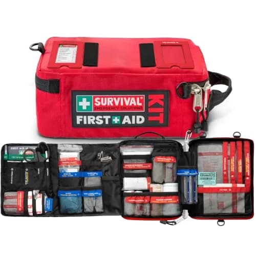 SURVIVAL Large First Aid Kit 142-Piece Emergency Response System | Compact, Durable, Australian Design thumbnail 1