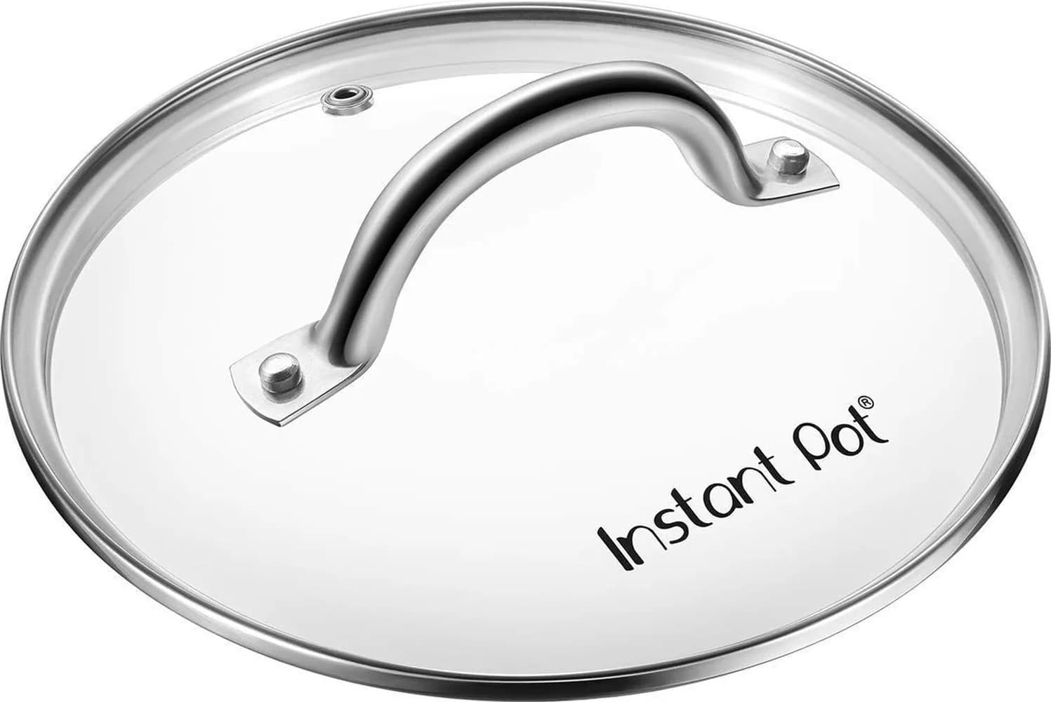 Instant Pot Tempered Glass Lid 26 cm (10.2-In) for 8-Qt Cookers | Oven-Safe with Steam Vent - main product image