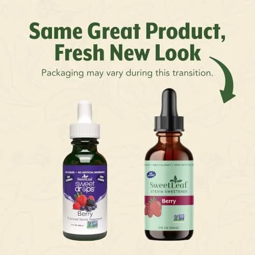 SweetLeaf Stevia Drops Liquid Sweetener, Berry - 2 Fl Oz, Pack of 2 | Zero Calorie, Natural Flavor, Keto Friendly thumbnail 2