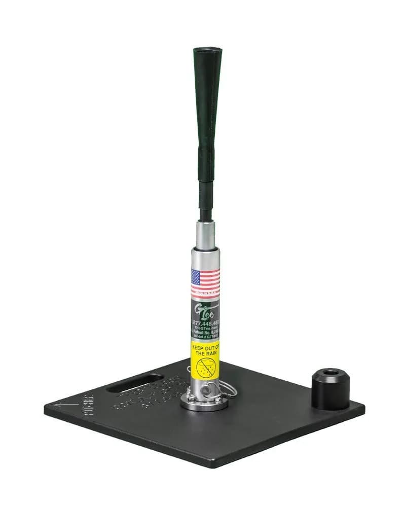 G Tee Classic Baseball/Softball Batting Tee Adjustable 18" - 30" Tall | Premium USA Craftsmanship | Used by Pros - main product image