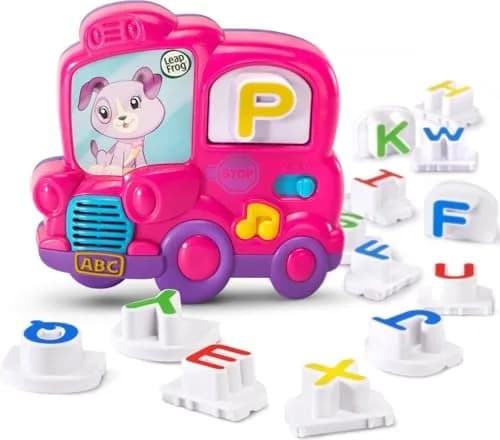 LeapFrog Fridge Phonics Magnetic Letter Set, Pink | 26 Interactive Letters thumbnail 1