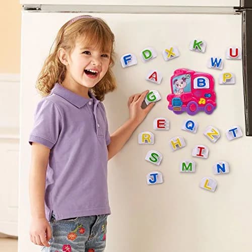 LeapFrog Fridge Phonics Magnetic Letter Set, Pink | 26 Interactive Letters thumbnail 6