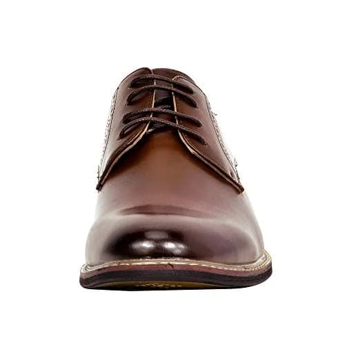 Bruno Marc Men's Dress Classic Comfort Oxford Shoes,Dark Brown,10 | Vintage Style with Comfort thumbnail 8
