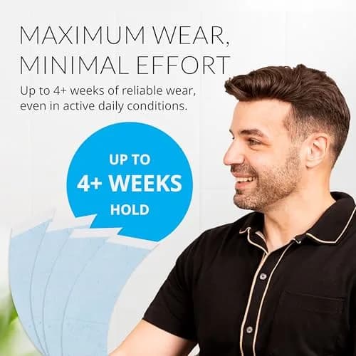 Walker Tape Lace Front Support Tape CC Contour Tabs, 36 Pieces | Dull-Finish Hairpiece Tape for 2–3 Week Wear thumbnail 7