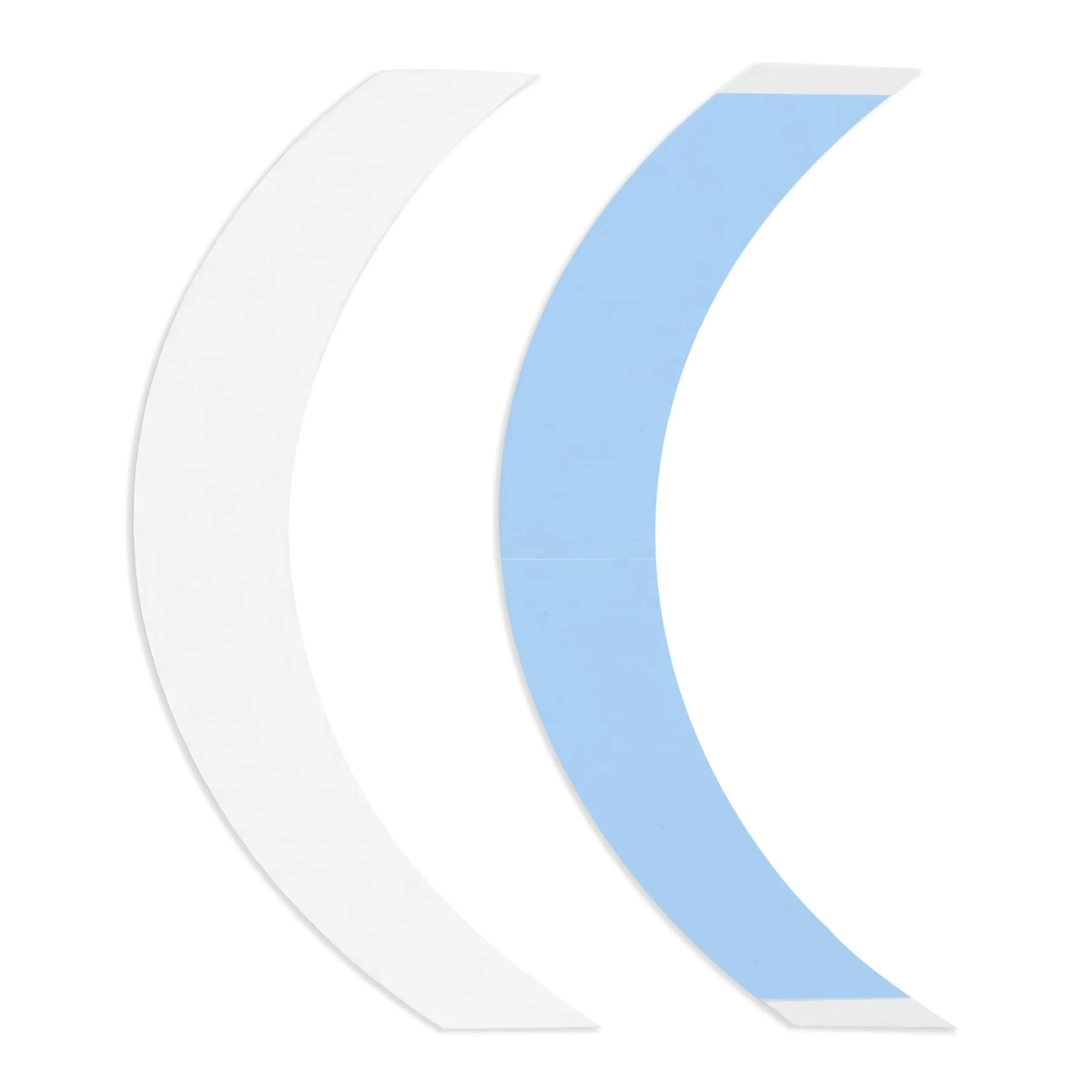 Walker Tape Blue Liner Lace Front Support Tape CC Contour 5" Super Wide Tabs, Double Sided Wig Tape for Lace Wigs, Toupees, and Tape in Hair Extensions Human Hair, No-Shine Hairpiece Tape, 24 Pieces | Strong Hold & Discreet