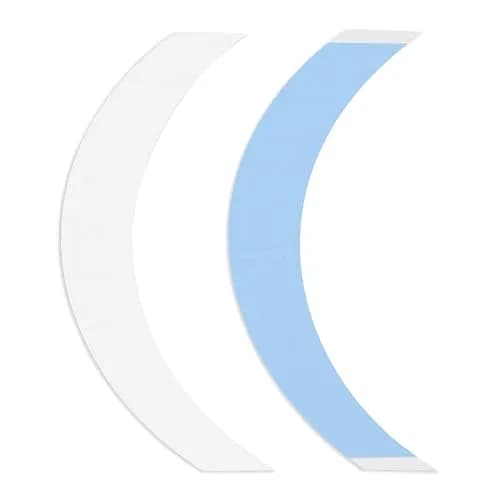 Walker Tape Blue Liner Lace Front Support Tape CC Contour 5" Super Wide Tabs, Double Sided Wig Tape for Lace Wigs, Toupees, and Tape in Hair Extensions Human Hair, No-Shine Hairpiece Tape, 24 Pieces | Strong Hold & Discreet thumbnail 1