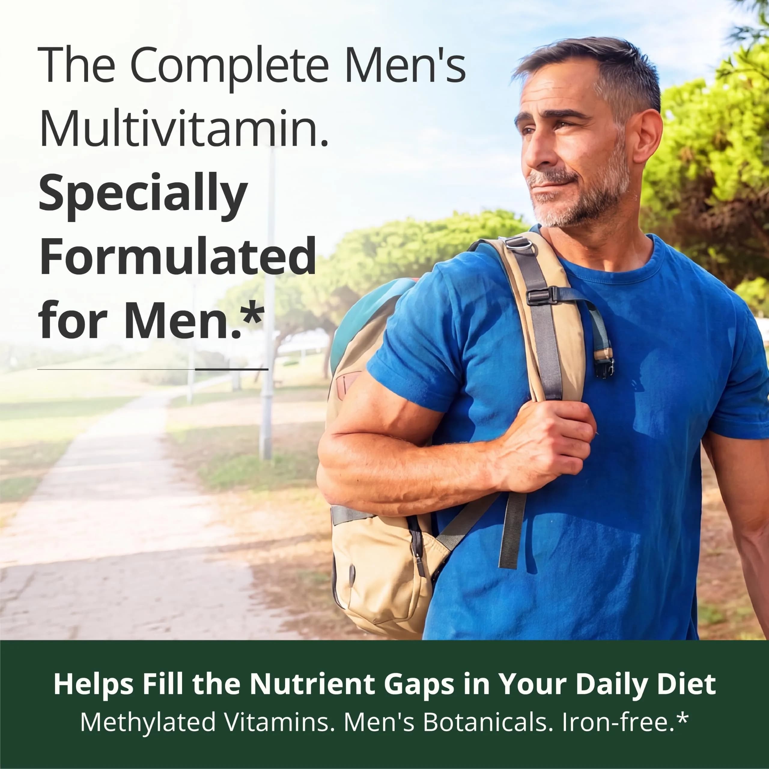 Vimerson Health Multivitamin for Men with Methylated B Vitamins & Chelated Minerals, 60 Capsules | Focus & Energy Support - view 3