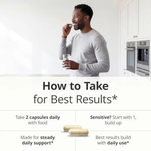 Vimerson Health Men's Multivitamin 60 Capsules | Methylated B Vitamins & Chelated Minerals for Energy & Focus thumbnail 9