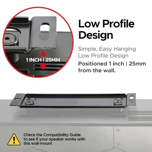 Sound Bass Wall Mount Bracket for Bose Solo 5 Soundbar | Precision Engineered 2.5mm Steel thumbnail 5