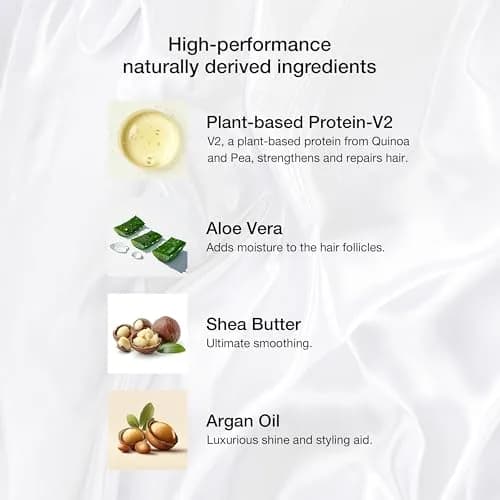 GK HAIR Gold Shampoo 8.5 Oz Hydrating Hair Cleanser with Aloe Vera and Shea Butter for Dry Damaged Hair Frizz Control Smooth Soft Shine Wild Orchid Fragrance | Hydrates & Smooths thumbnail 7