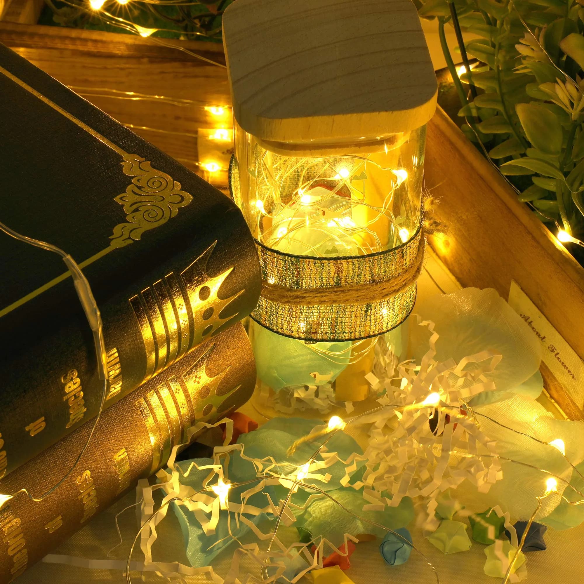 Ehome White LED String Lights 10m (33ft) | USB Powered, Waterproof, Copper Wire - view 7