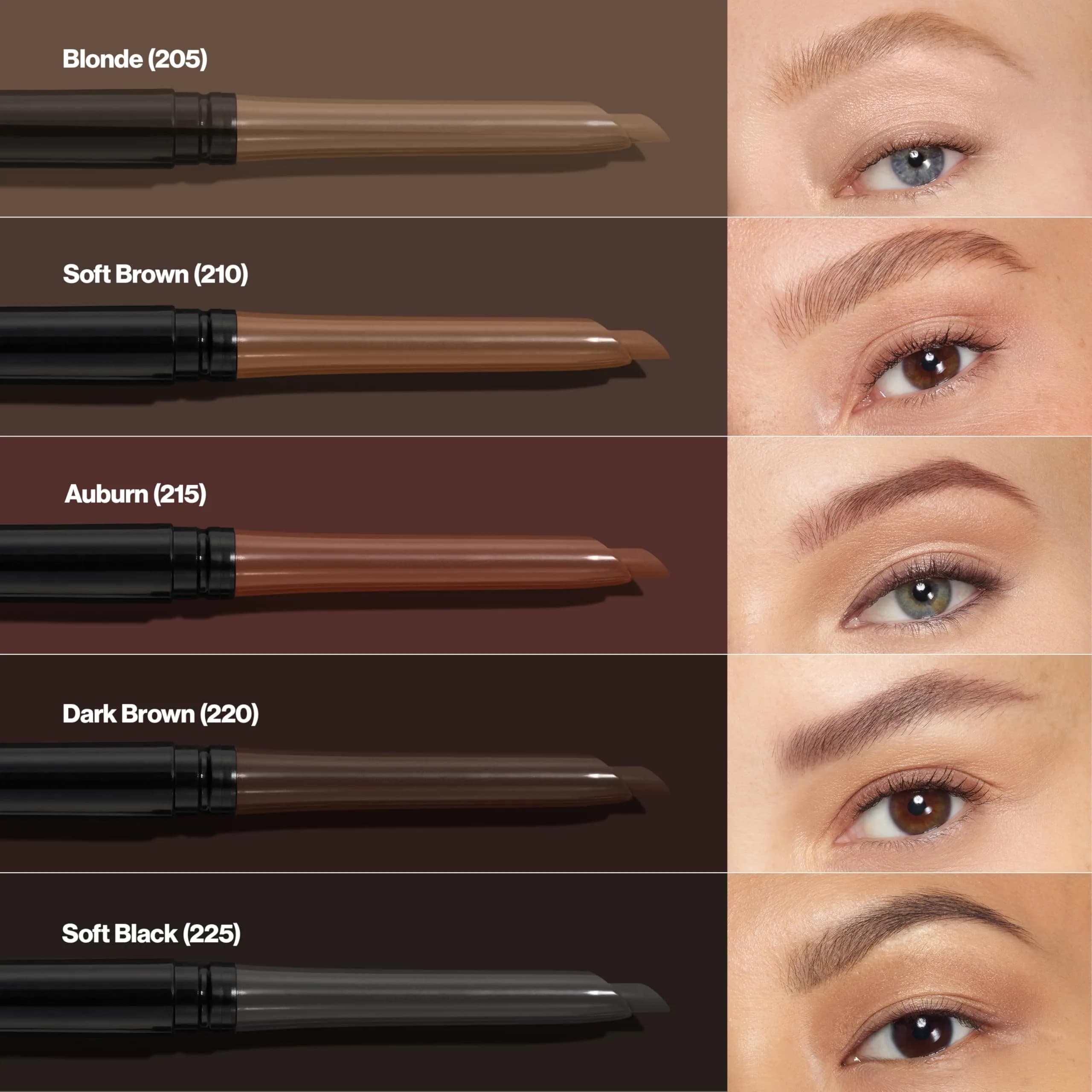 Revlon ColorStay Eyebrow Pencil, 205 Blonde, 0.006 kg (0.021 oz) | Waterproof Definition for Natural Brows - view 8