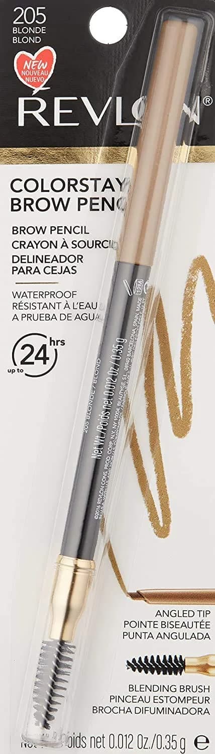 Revlon ColorStay Eyebrow Pencil, 205 Blonde, 0.006 kg (0.021 oz) | Waterproof Definition for Natural Brows - view 9