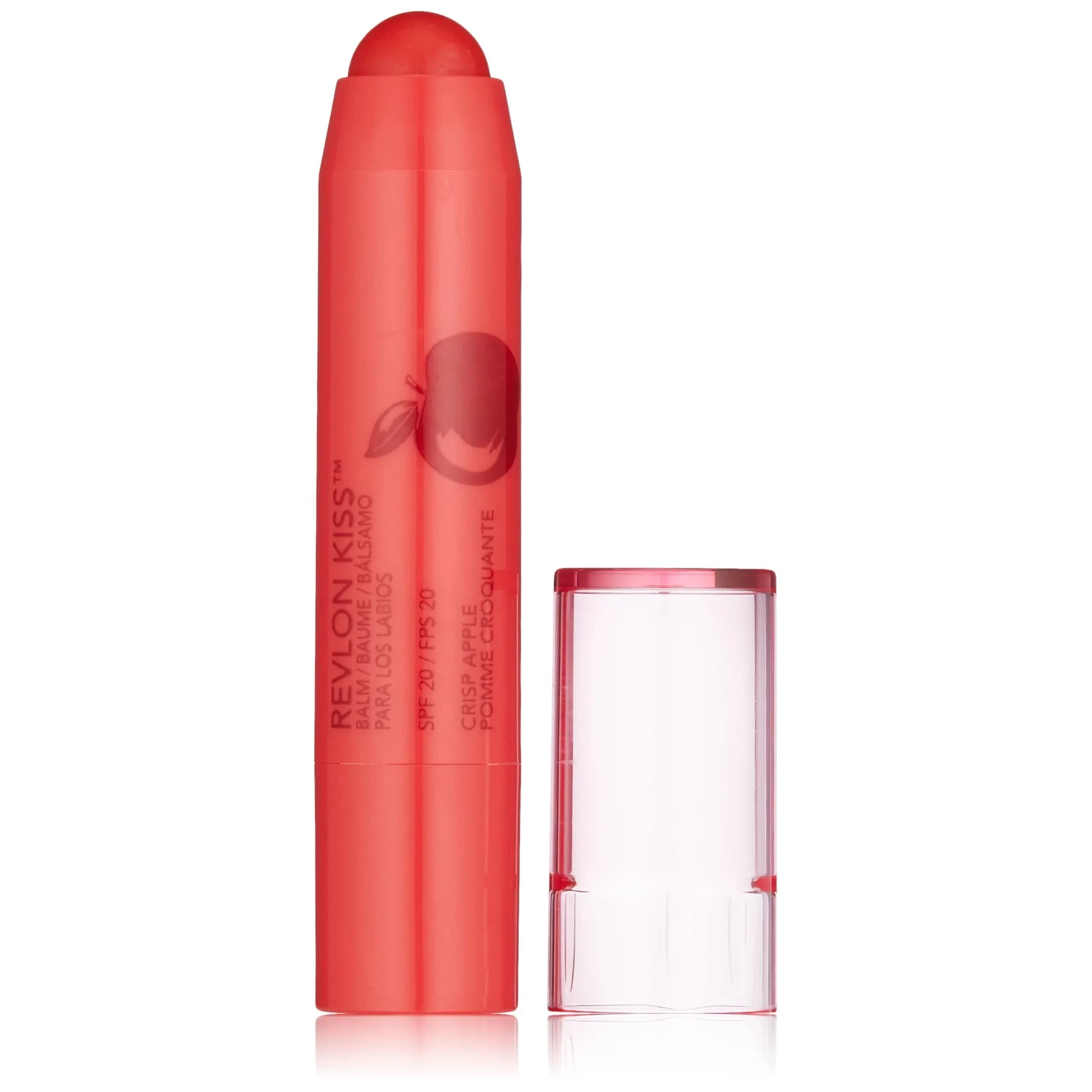 Revlon Fresh Strawberry Tinted Lip Balm, Pack of 2, SPF 20 Hydration with Natural Fruit Oils — Apple