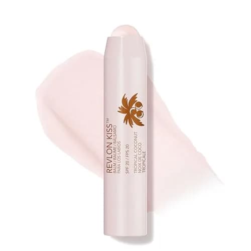 Revlon Kiss Balm Tropical Coconut SPF 20 0.09 oz (2.55 g) | Hydrating Lip Care with Natural Fruit Oils thumbnail 1