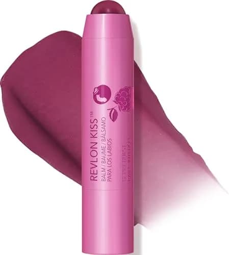 Revlon Kiss Tinted Lip Balm in Berry Burst - SPF 20 Hydration with Natural Fruit Oils thumbnail 1