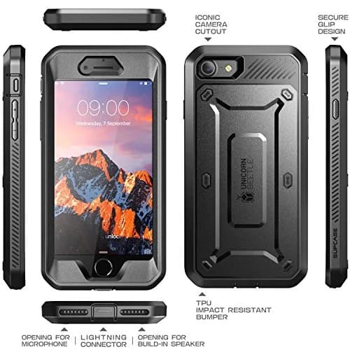 SUPCASE for iPhone 7/8 / iPhone SE 3/SE 2 Case with Screen Protector | Dual Layer Shockproof Cover thumbnail 3