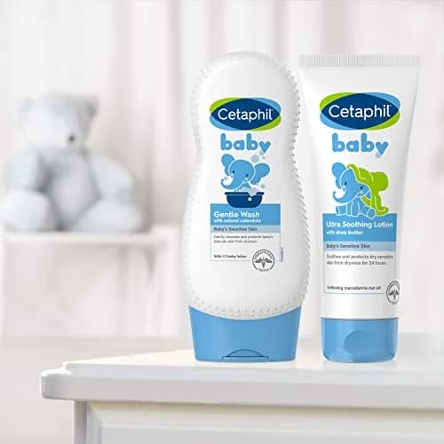 Cetaphil Baby Ultra Soothing Lotion with Shea Butter, 237ml (8 Fl Oz) | Dermatologist Recommended for Dry, Sensitive Skin thumbnail 4