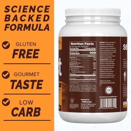 PEScience Select Cafe Protein Coffee Powder, Caramel Macchiato, 20 Servings | 20g Protein, 100mg Caffeine, Versatile Hot/Iced thumbnail 5
