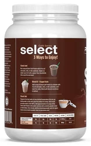 PEScience Select Cafe Protein Coffee Powder, Iced Mocha, 20 Servings | 20g Protein & 100mg Caffeine, Low Calorie, USA Import thumbnail 7