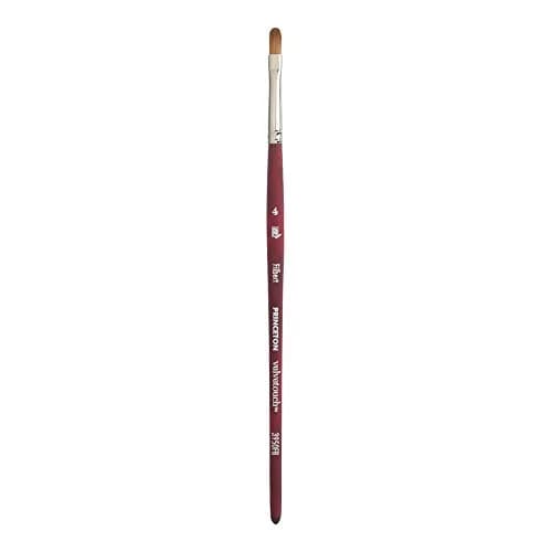 Princeton Velvetouch Series 3950 Paint Brush 4 | Premium Synthetic Filaments for Acrylic, Oil & Watercolor thumbnail 1